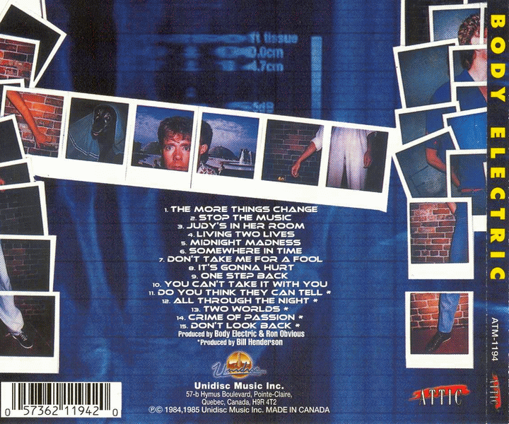 Hard Rock / AOR Heaven BODY ELECTRIC Body Electric + Two Worlds EP