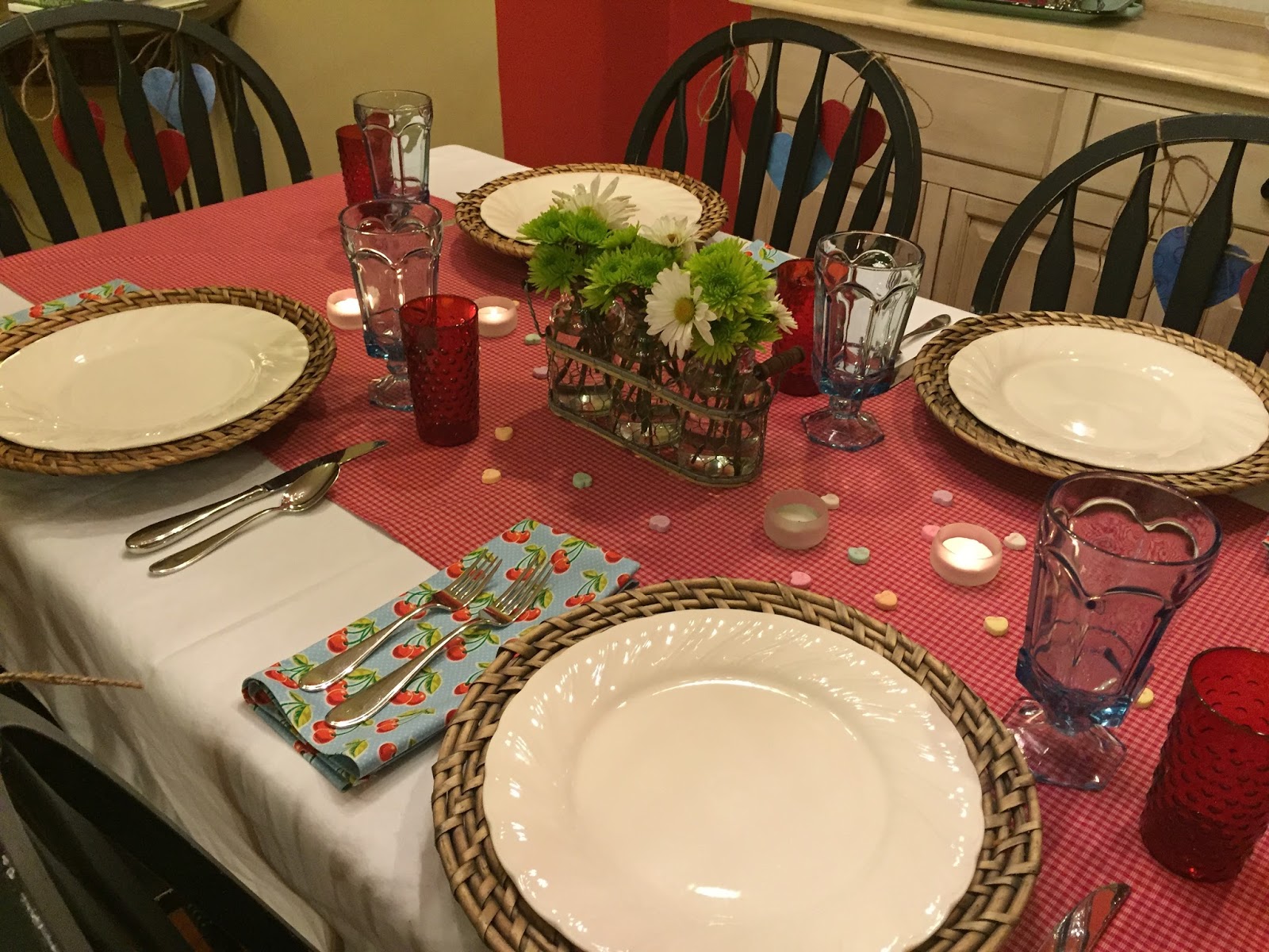 Our Neck Of The Woods: Family Valentine's Day Dinner 2016
