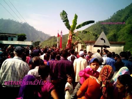 nanda sumita fair at bagdi chaukhutiya almora