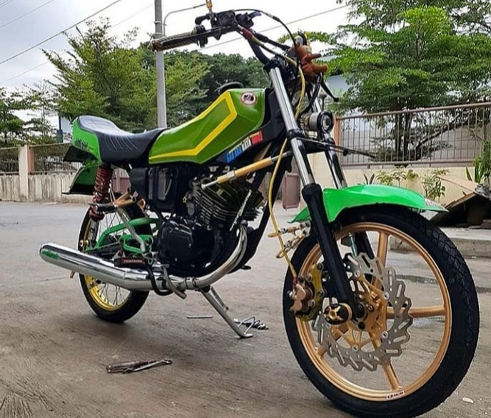Modifikasi Rx King Warna Hijau Polos, Metalik, Botol, Stabilo, Tosca