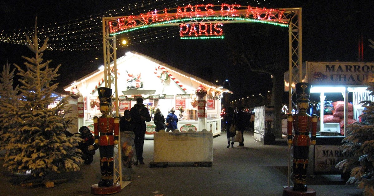 Champs Elyseés Christmas Market, Paris, France