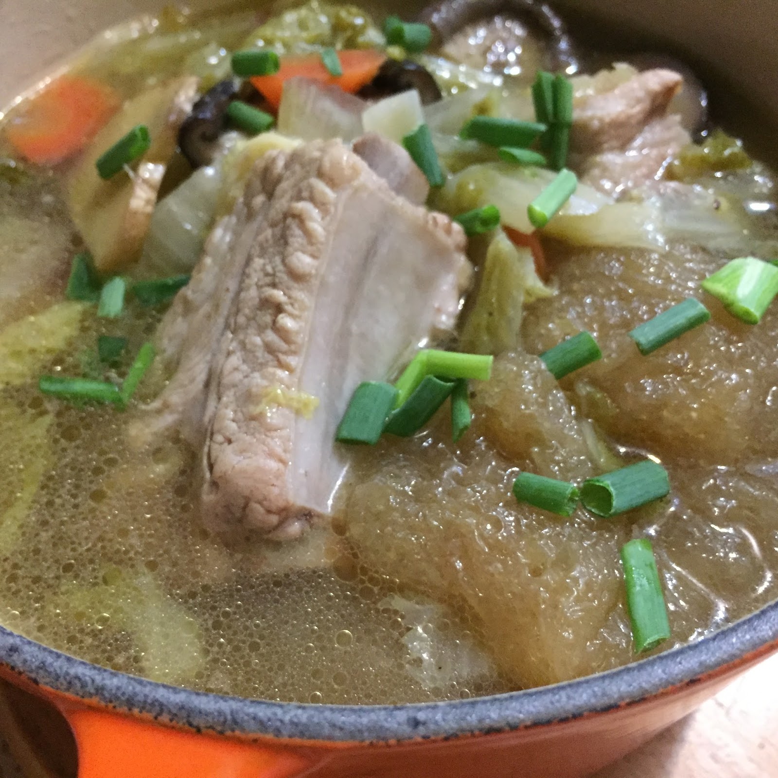 My Mind Patch Rice Cooker Fish Maw Pork Rib Soup 电饭锅鱼鳔排骨汤