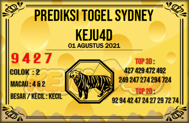 Prediksi Sydney Jitu 01 Agustus 2021 Prediksi Jitu Keju4D Prediksi Sydney Jitu 01 Agustus 2021 Prediksi Jitu Keju4D