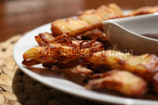 receta de patatas fritas hojaldradas