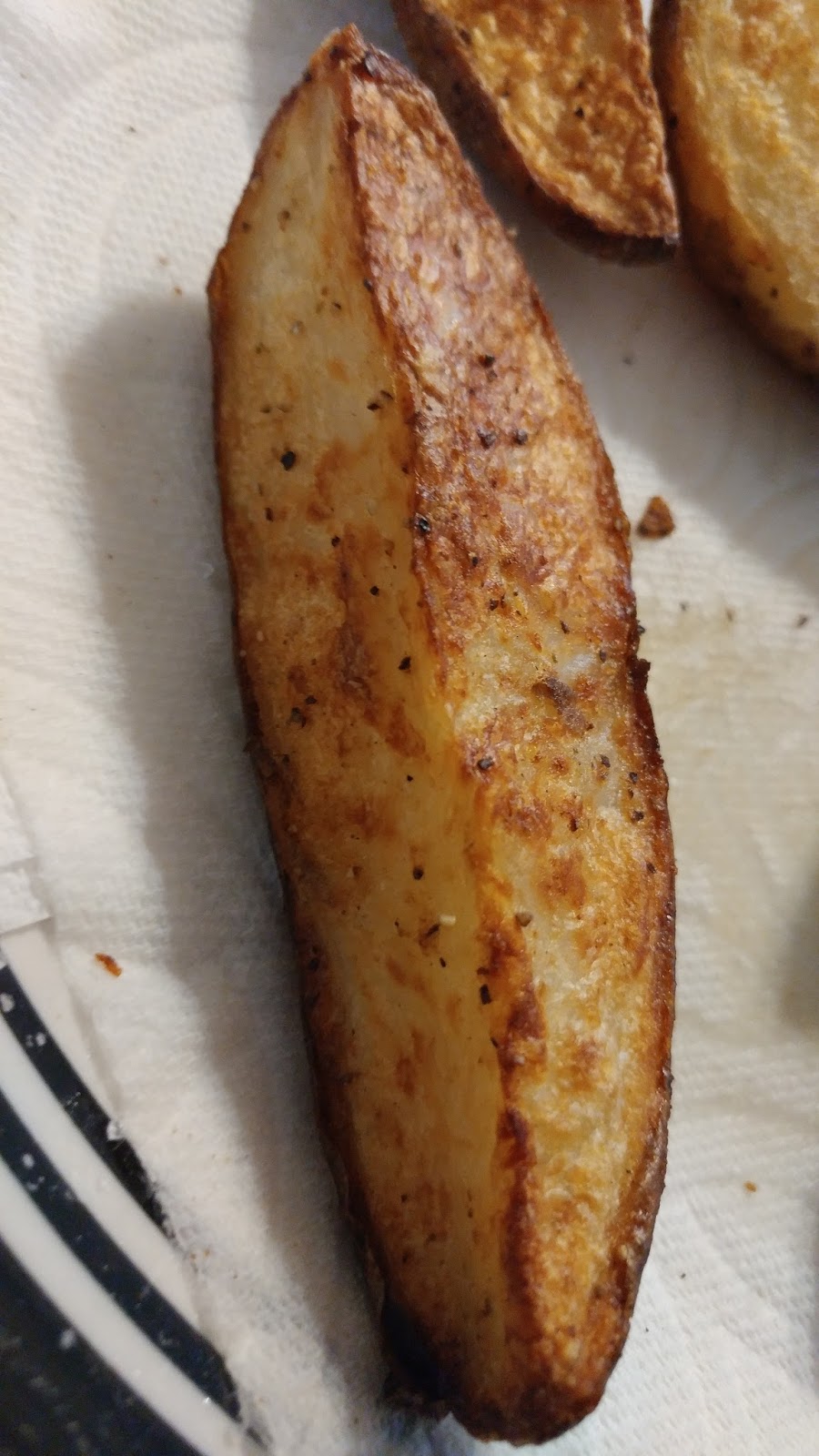 Crispy Potato Wedges with Pressure Cooker and Air Fryer