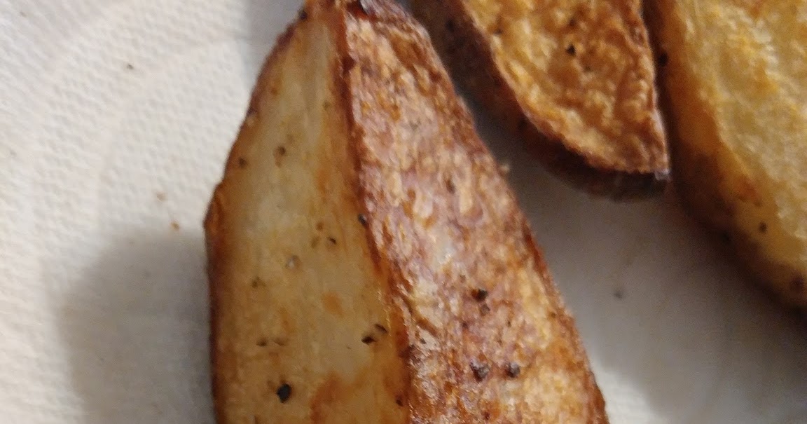 Crispy Potato Wedges with Pressure Cooker and Air Fryer
