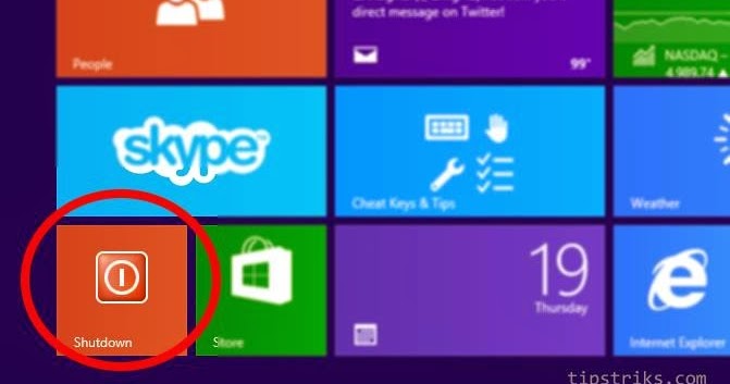 Cara Auto Shutdown Windows 8 Cara Auto Shutdown Windows 8