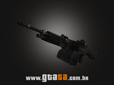 M240B com Mira Telescópica para GTA San Andreas