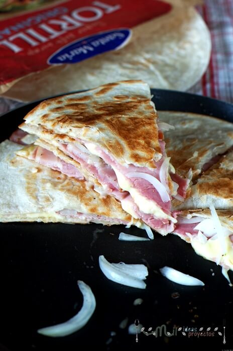 receta paso a paso de quesadillas