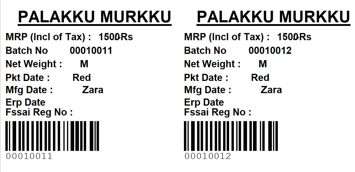 Tally Barcode TDL Tally Barcode Printing to EasytoBuilds