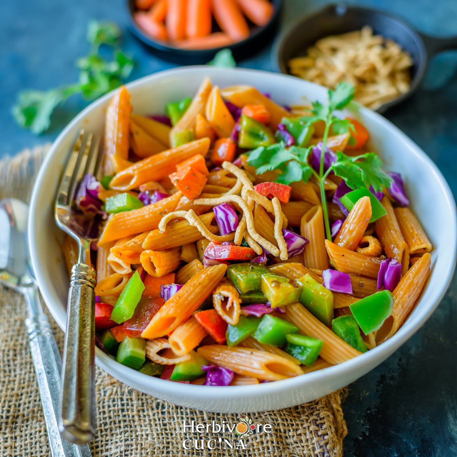 Herbivore Cucina: Vegan Thai Pasta Salad