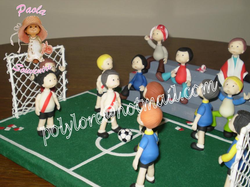 Souvenirs y Adornos en porcelana fria Comodoro rivadavia Futbol