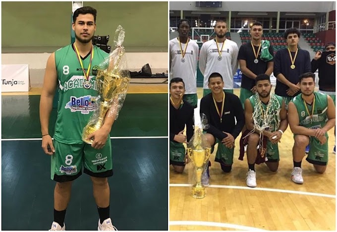 Juan Pablo Cardona: Tolimense campeón nacional Sub-21 de Baloncesto, que se efectuó en Tunja