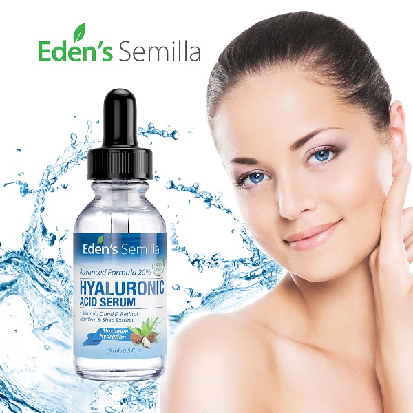 El Serum de Ácido Hialurónico de EDEN?S SEMILLA - el mejor anti-edad hidradante para el cutis