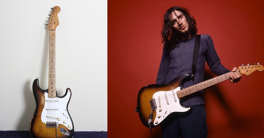 Curtains джон фрушанте. John Frusciante Strat. Гитары Джона Фрушанте. John Frusciante Red Stratocaster. Frusciante 2006.