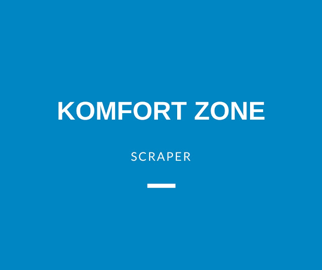 KOMFORT ZONE SCRAPER KOMFORT ZONE