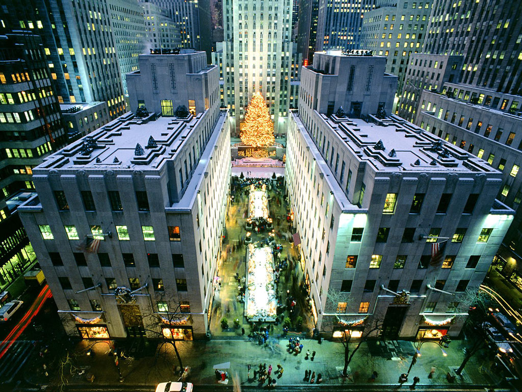 Friday's ffffound: Christmas in New York