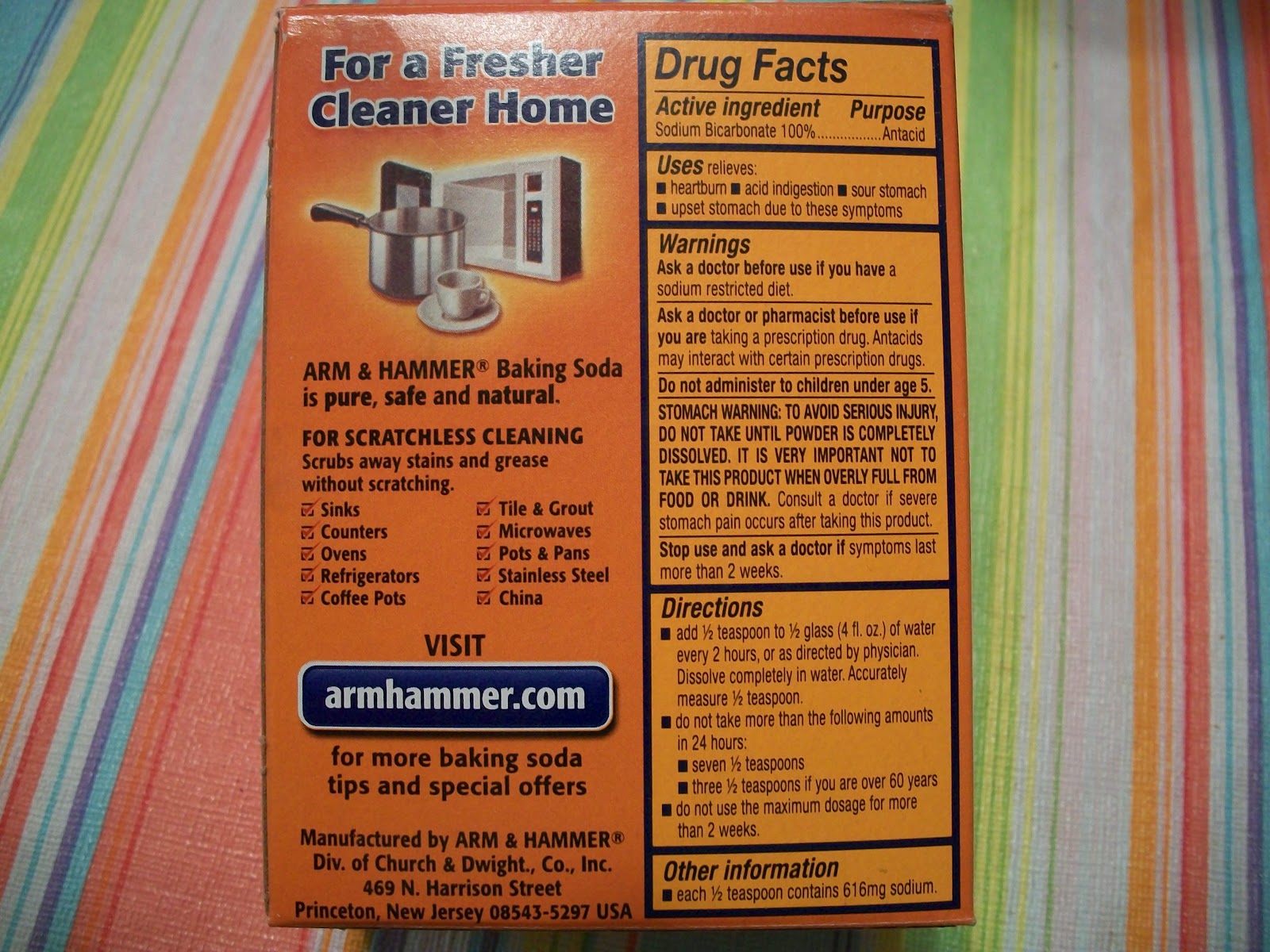 Cats, Kids and Crafts: Baking Soda