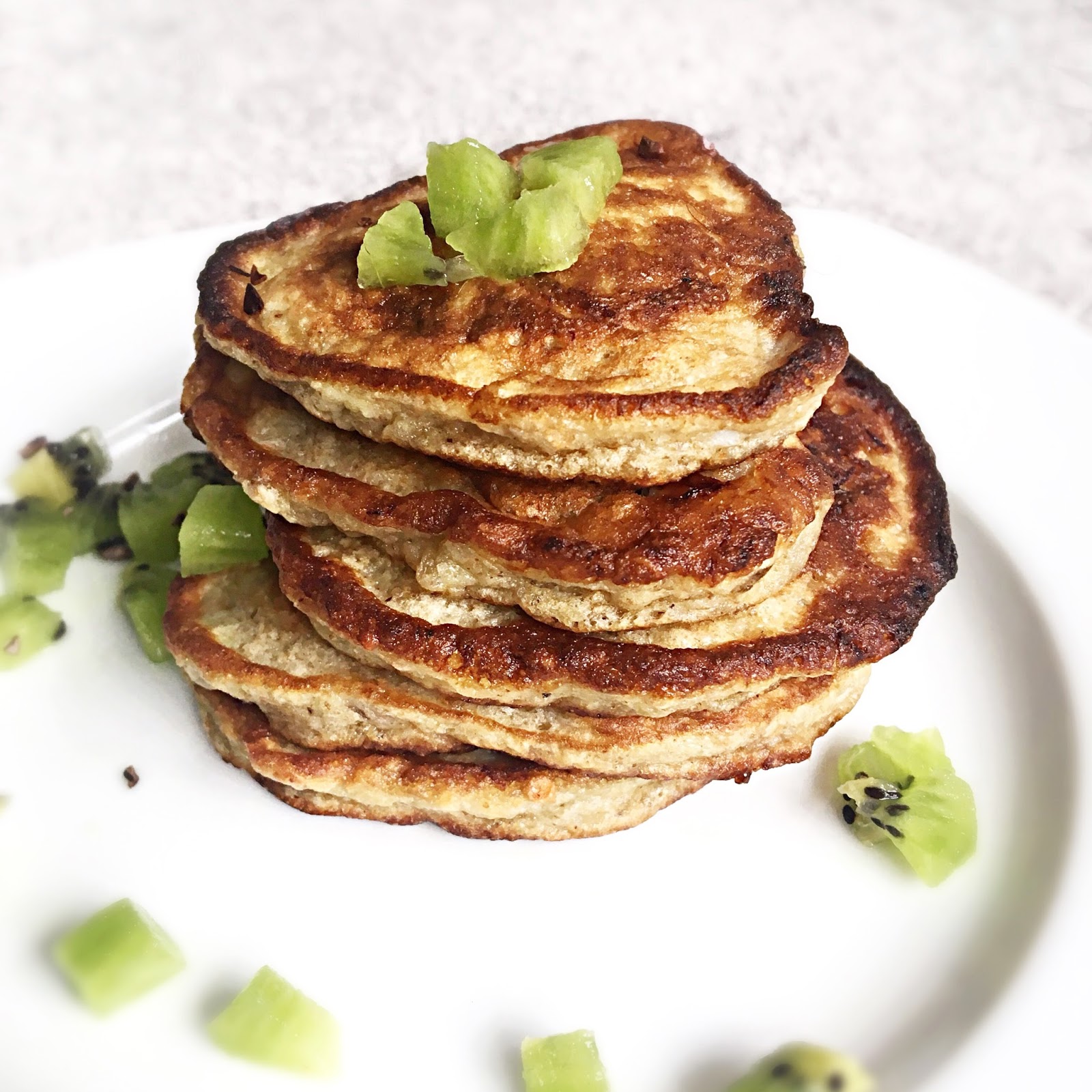 Fit placuszki bananowe (banana pancakes) Żyj lekko