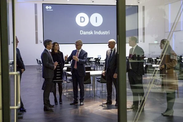 Crown Prince Frederik and Crown Princess Mary visited the headquarters of the Danish industry
