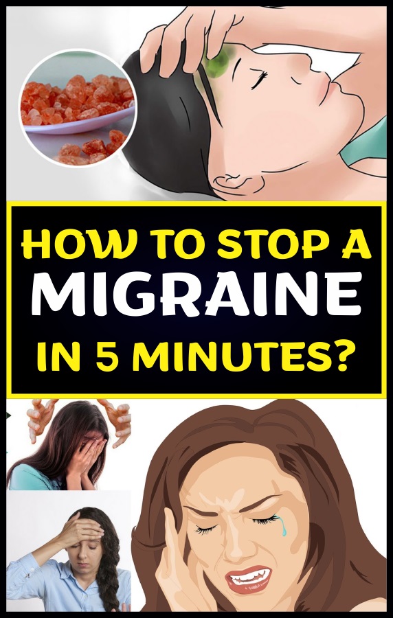 How to stop a migraine in 5 minutes Andhara Beauty