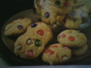 rainbow choco soft cookies