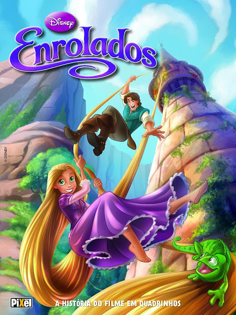 Enrolados A História do Filme em Quadrinhos Disney