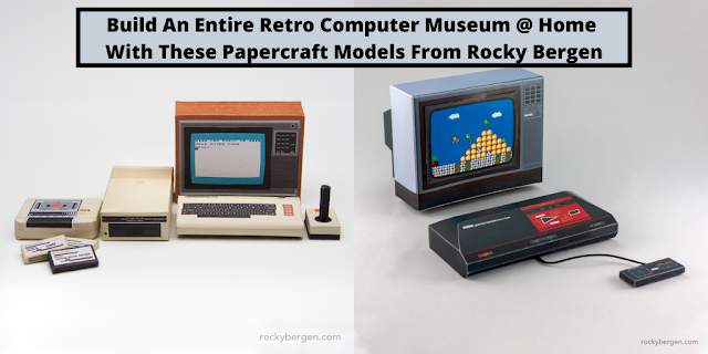Reboot Your Nostalgia: Make Your Own Paper Models of Retro Computers and  Games — Colossal