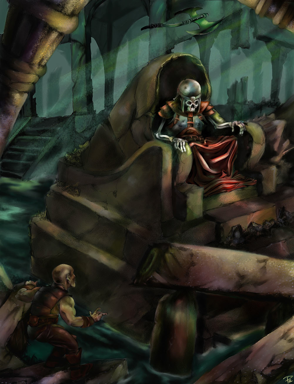 The Nameless Dwarf The Axe of the Dwarf Lords cover art