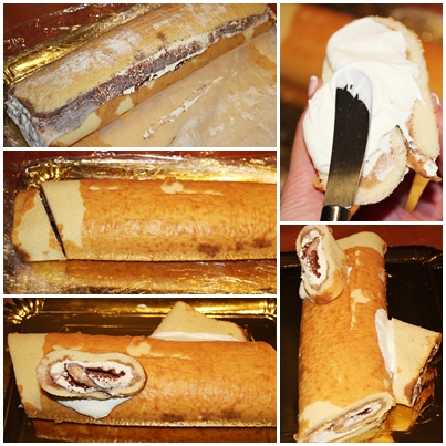 TRONCO DE NAVIDAD DE TIRAMISÚ PASO A PASO