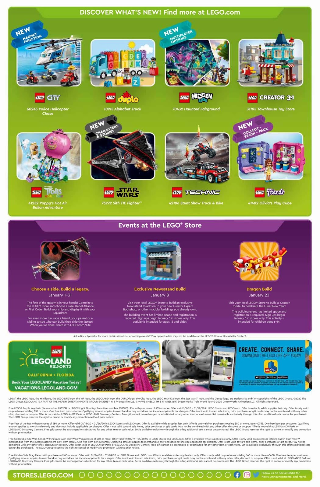 Girl Meets Brick JANUARY 2020 LEGO CALENDAR