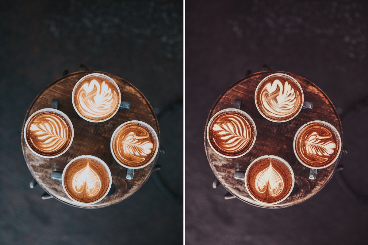 10 Cappuccino Mobile Presets (DNG, XMP)