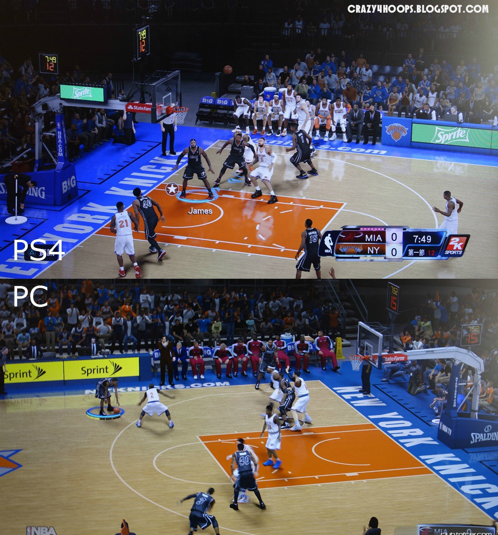 nba 2k14 next gen vs real life