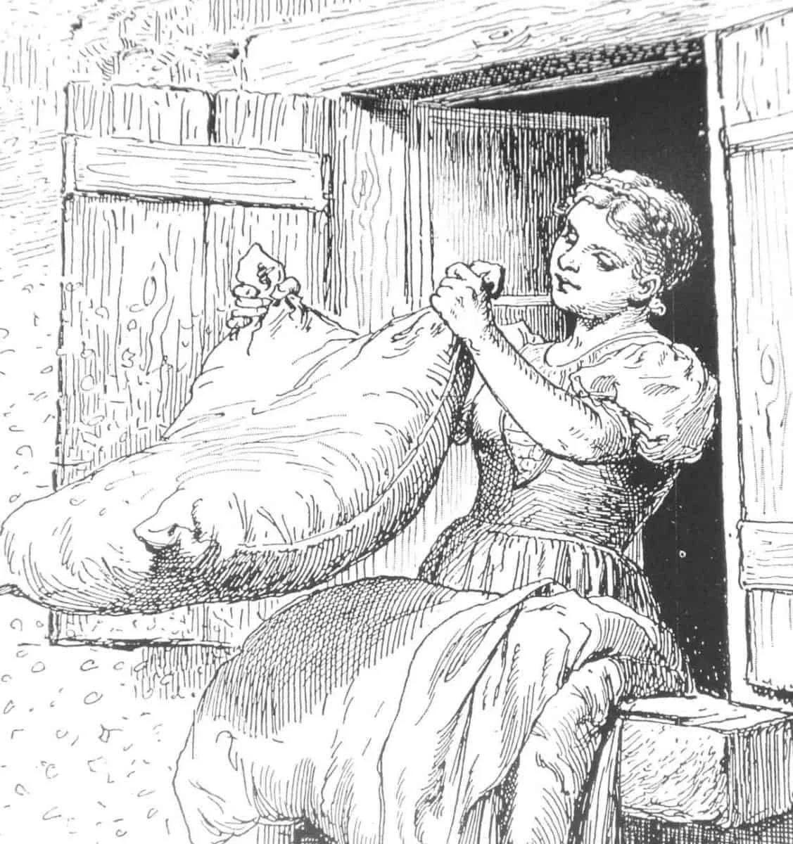 Frau Holle - Märchen - Brüder Grimm 2 Frau Holle Maerchen Brueder Grimm 1