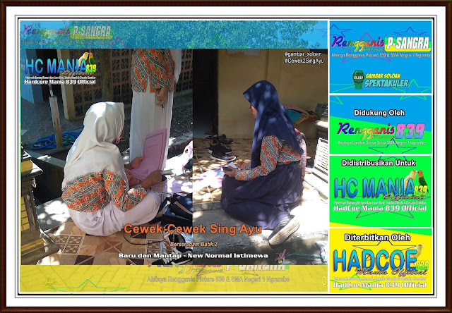 Gambar Soloan Spektakuler - Gambar Siswa-Siswi SMA Negeri 1 Ngrambe Cover Batik 2- 10 RG