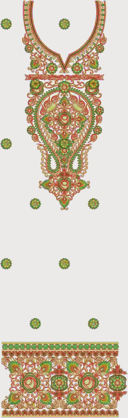 pillowcase embroidery design Kurti dress sloop borduurwerk ontwerp Kurti rok