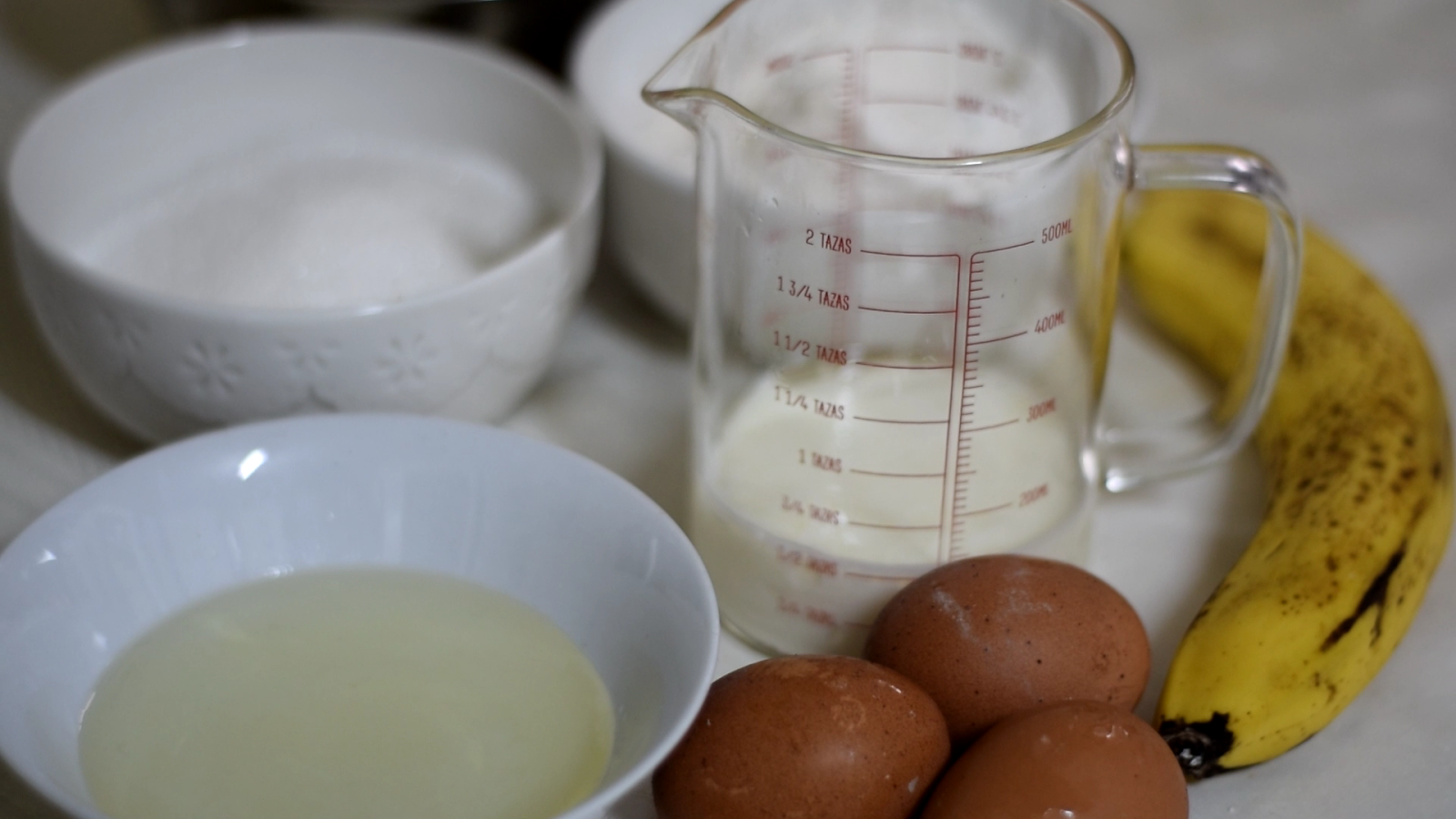 Cupcakes de plátano Viaje Agridulce