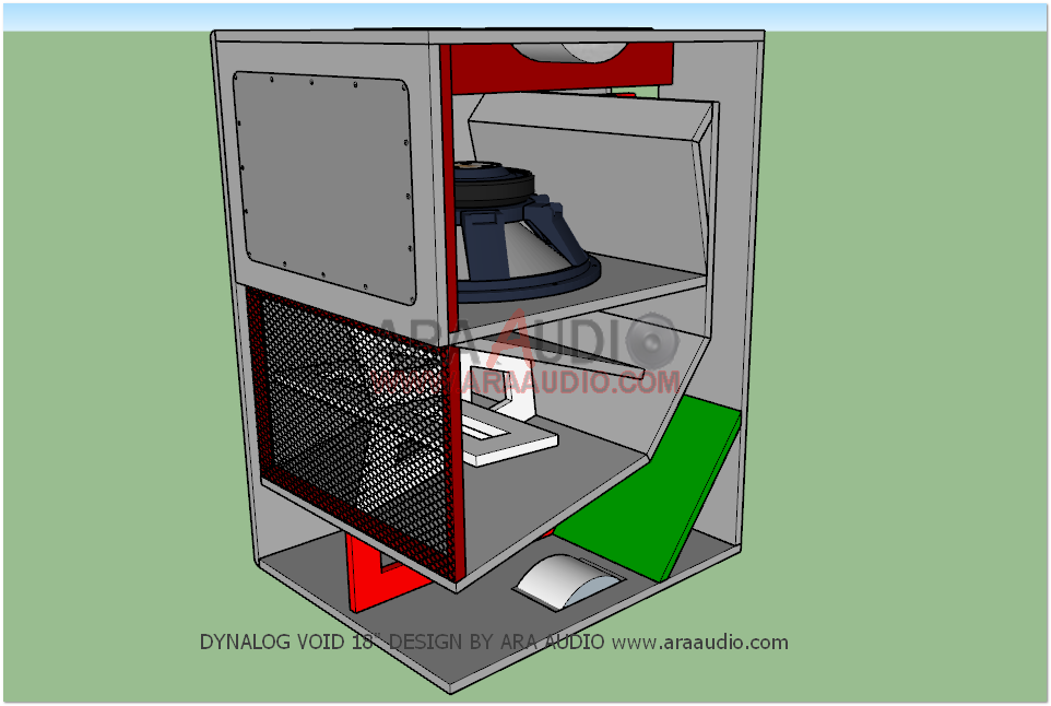 skema box dynacord 15 inch