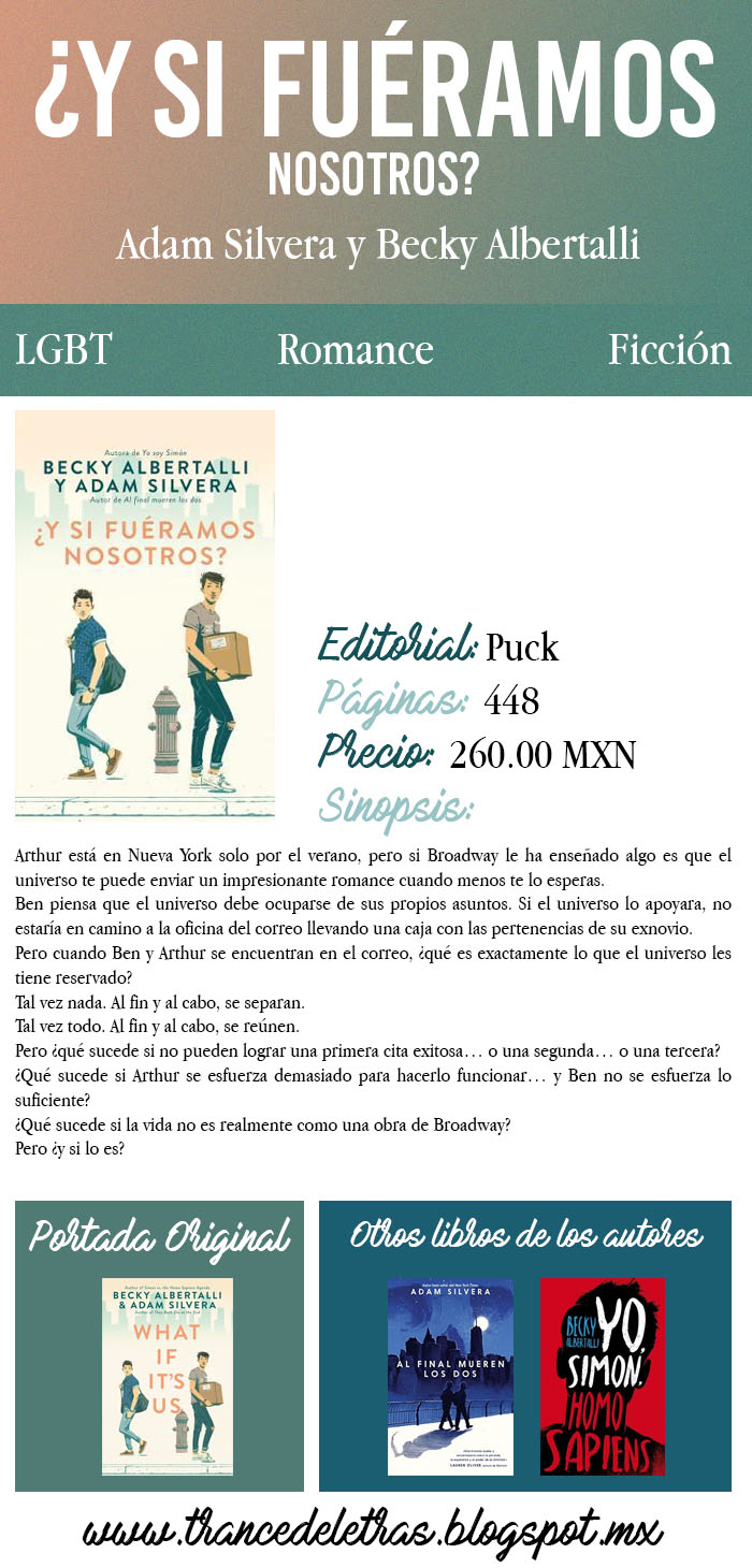 ¿Y si fuéramos nosotros? by Becky Albertalli ¿Y si fuéramos nosotros? by Becky Albertalli