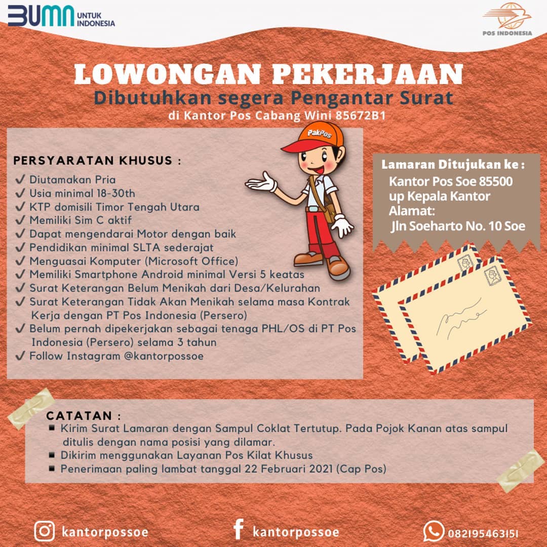 Logo Kantor Pos Cabang Wini