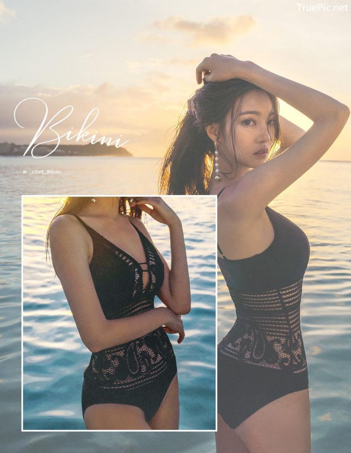 Image Korean Fashion Model - Park Jung Yoon - Summer Beachwear Collection - TruePic.net - Picture-13