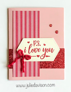 Stampin' Up! Everything Festive Cards for Valentine's Day ~ 2019 Holiday Catalog ~ www.juliedavison.com