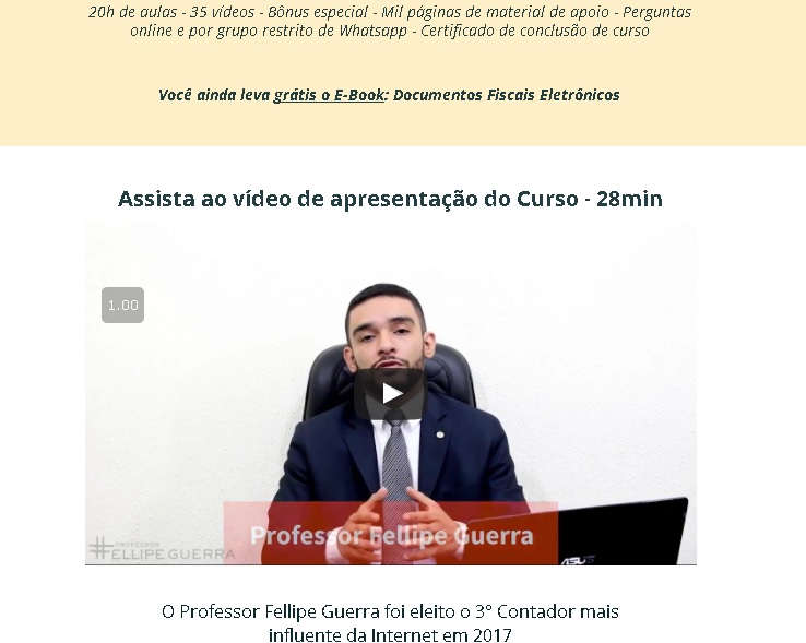 Curso de FORMAÇÃO EM SPED