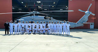 Team of indian navy pilots gets trained for MH-60R Helicopter