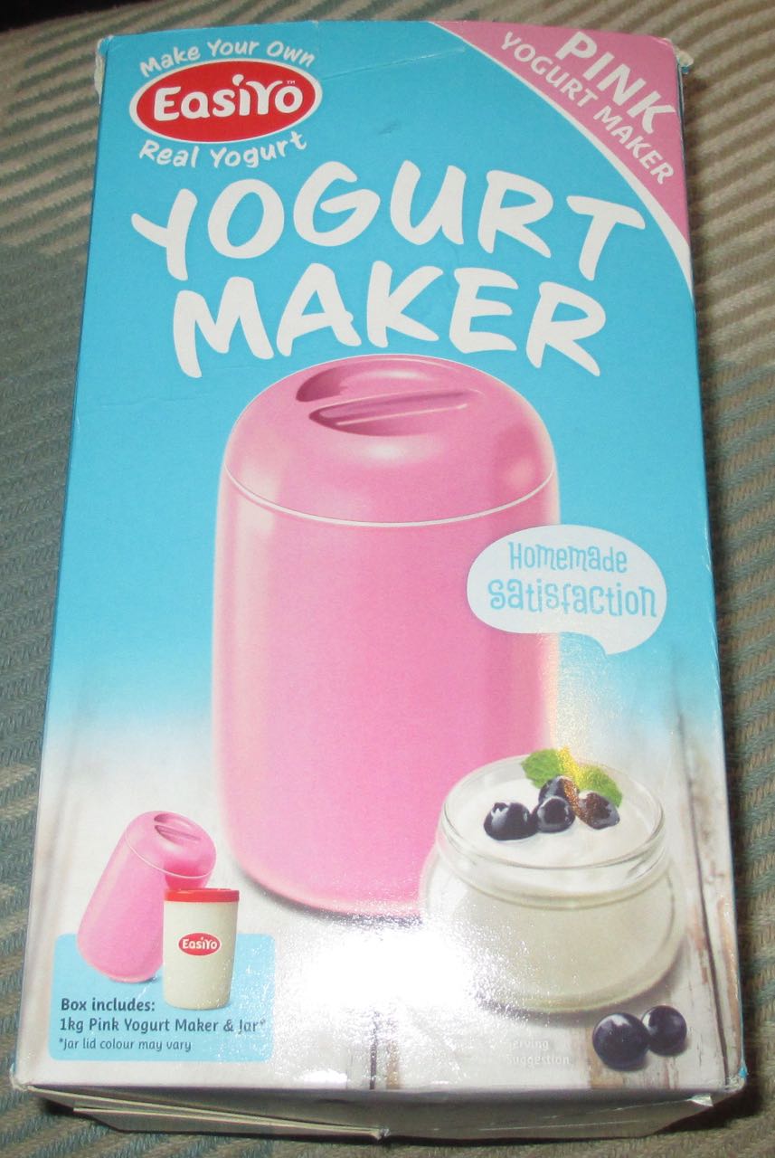 FOODSTUFF FINDS EasiYo Yoghurt Maker Greek Style With Coconut By