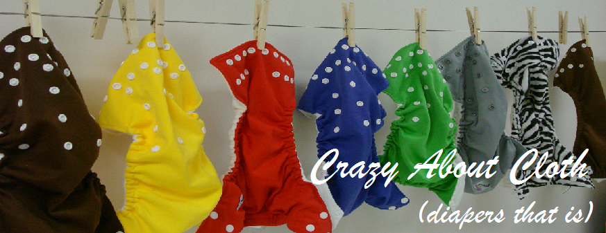 Crazy About Cloth (diapers that is)