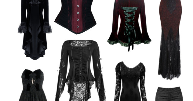 romantic goth outfits