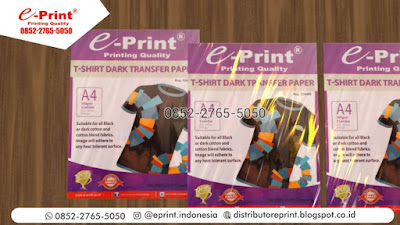 transfer paper kaos, 0852-2765-5050