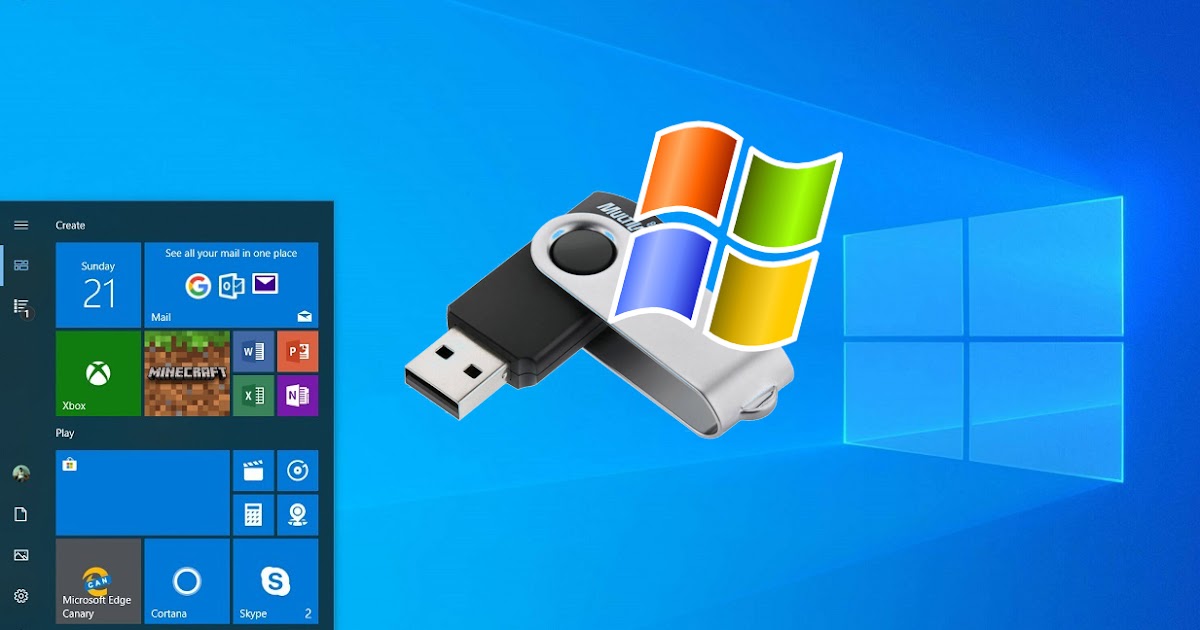 download windows 10 to flash drive