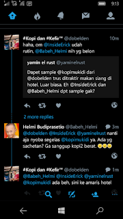 tampilan linimasa di twitter untuk windows 10 mobile